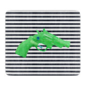 Water pistol toy Wasserpistole Spielzeug photo art Schneidebrett (Vorderseite)