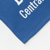 Water Polo 5 Foto Collage Name # Team Custom Fleecedecke (Ecke)