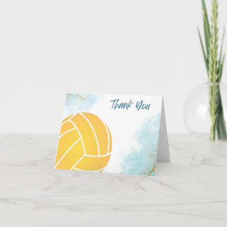Water-Polo-Ball-Dankeskarten Dankeskarte