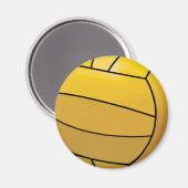 Water Polo Ball Magnet (Vorderseite/Rückseite)