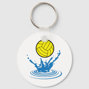 Water Polo Ball Schlüsselanhänger