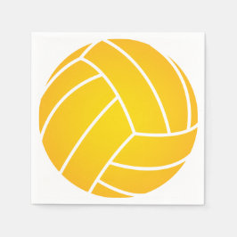 Water Polo Ball Standard Napkins Serviette