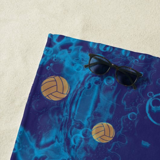 Water Polo Beach Handtuch (Beispiel)