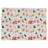 Water Polo Holiday Gift Bag Große Geschenktüte (Rückseite)