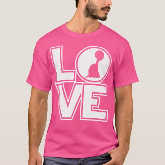 Water Polo Liebe Funny Water Polo Player (Vorderseite)
