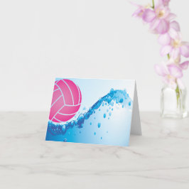Water Polo Note Cards Karte