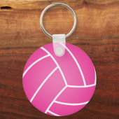 Water Polo Pink Ball Schlüsselanhänger (Vorderseite)