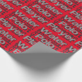 Water Polo Player Extraordinator Geschenkpapier (Ecke)