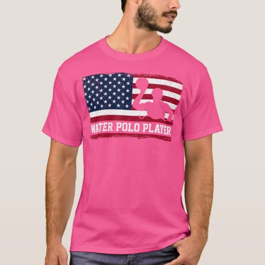 Water Polo Player Us Flag Water Polo Player (Vorderseite)