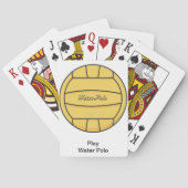 Water Polo Playing Cards Spielkarten (Rückseite)