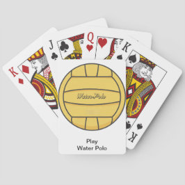 Water Polo Playing Cards Spielkarten
