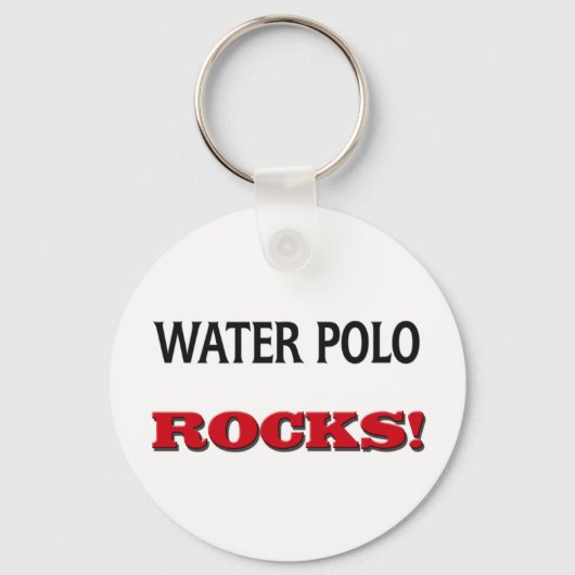 Water Polo Rocks Schlüsselanhänger (Vorderseite)