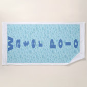 WATER POLO STRANDTUCH (Vorderseite)