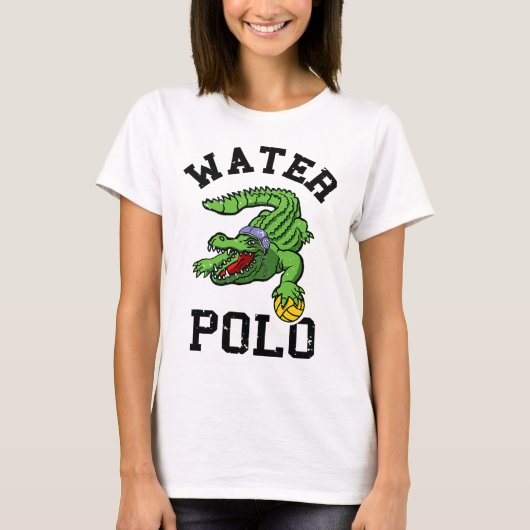 Water Polo T Shirt hinter jedem großen Goalie Leer (Vorderseite)