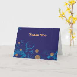 Water Polo Thank You Card Karte