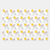Water Polo Themed Holiday Wrapping Paper Geschenkpapier Set (Vorderseite 2)