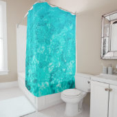 Water pool turquoise background duschvorhang (Beispiel)