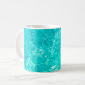 Water pool turquoise background kaffeetasse (Vorderseite Links)