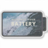 Water Recharge Sticker (Vorderseite)