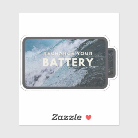 Water Recharge Sticker (Blatt)