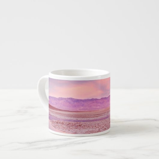 Water See, Badwater, Death Valley Espressotasse (Vorderseite Links)
