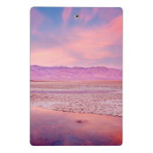 Water See, Badwater, Death Valley Mini Klemmbrett (Rückseite)