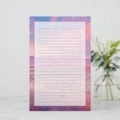 Water See Death Valley Briefpapier (Stehend Vorderseite)