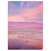 Water See Death Valley Klemmbrett (Rückseite)