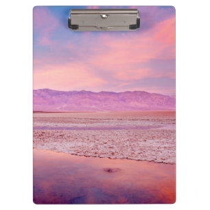 Water See Death Valley Klemmbrett