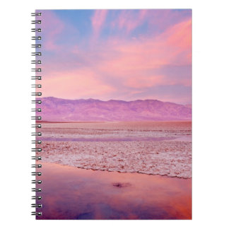 Water See Death Valley Notizblock