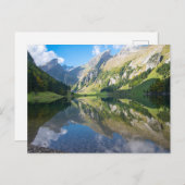 Water | Seealpsee Lake Swiss Alps Switzerland Postkarte (Vorne/Hinten)