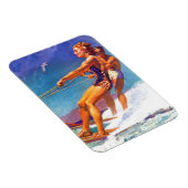 Water Ski by McClelland Barclay Magnet (Rechte Seite)