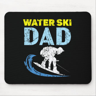 Water Ski Dad Wasserskifahren Bester Daddy Aller Z Mousepad