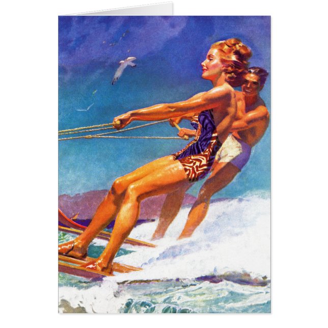 Water Skier von McClelland Barclay (Vorne)