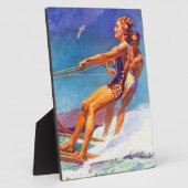 Water Skier von McClelland Barclay Fotoplatte (Seite)