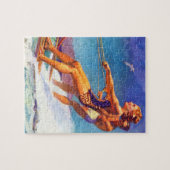 Water Skier von McClelland Barclay Puzzle (Horizontal)