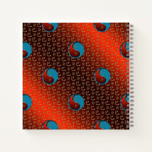 Water Snake Notizblock (Rückseite)