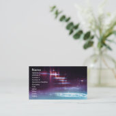 water_sparkle-wide visitenkarte (Stehend Vorderseite)