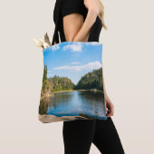 Water Spruce Lake Quebec, Kanada Tasche (Von Nahem)