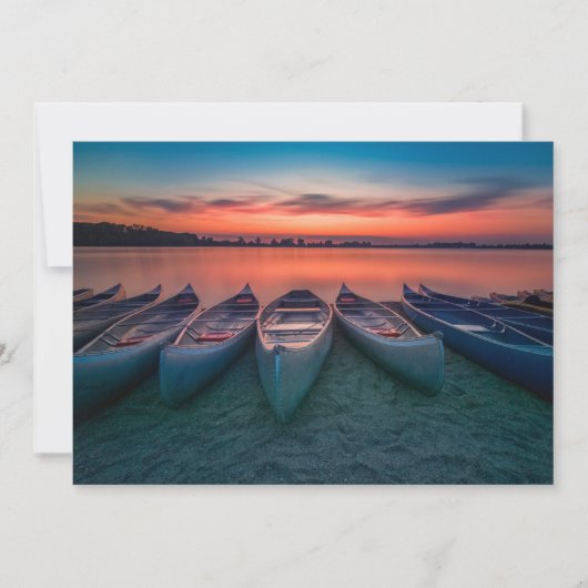 Water | St. Louis Missouri Bay Dankeskarte (Vorderseite)