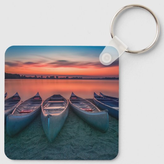 Water | St. Louis Missouri Bay Schlüsselanhänger (Rückseite)