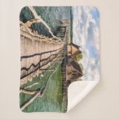 Water | Stilt Houses Over the Water Sherpadecke (Vorderseite)