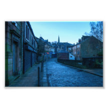 Water Street Todmorden - Cobbled Charm at Dusk