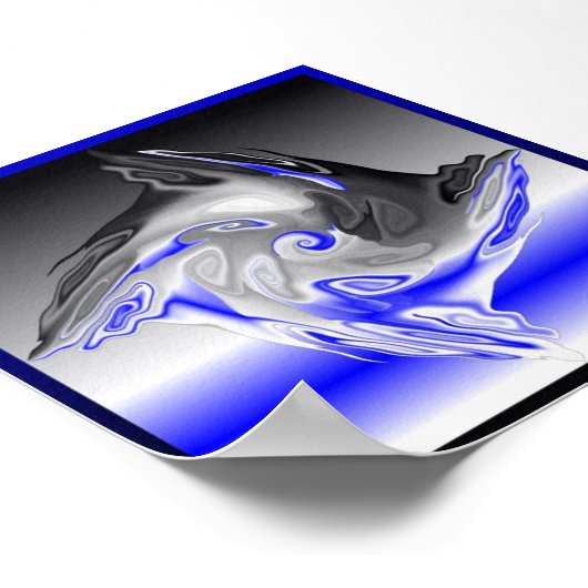 Water Twirl Poster (Ecke)