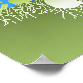 WATER - TWO BILLION PEOPLE ARE DYING FOR IT POSTER (Ecke)