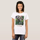 Water Wheel Pond Seurat Painting Art Personalized T-Shirt (Vorne ganz)
