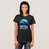 Water Whispern Schwimmen See Ocean Schwimmer T-Shirt (Vorne ganz)