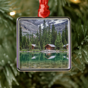 Water Yoho National Park Canada Ornament Aus Metall
