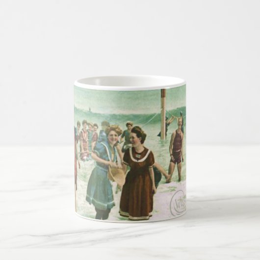 WaterBaby Vintages Schwimmen Tasse (Mittel)