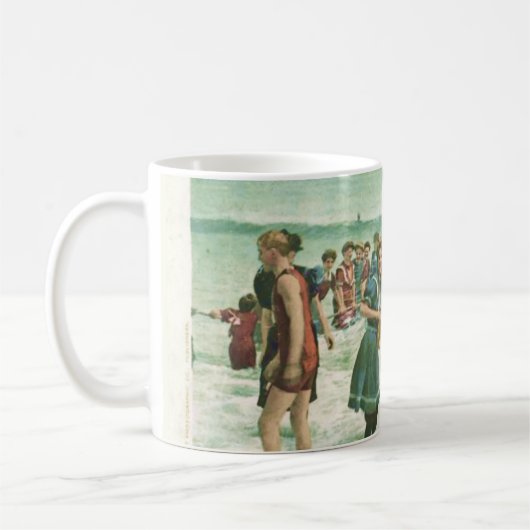 WaterBaby Vintages Schwimmen Tasse (Links)